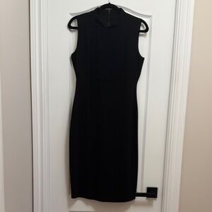 Judith & Charles Black Sleeveless Dress